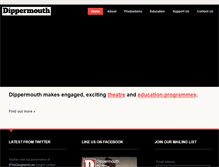 Tablet Screenshot of dippermouth.com